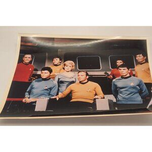 Collectible television  Star Trek  memorabilia photograph.